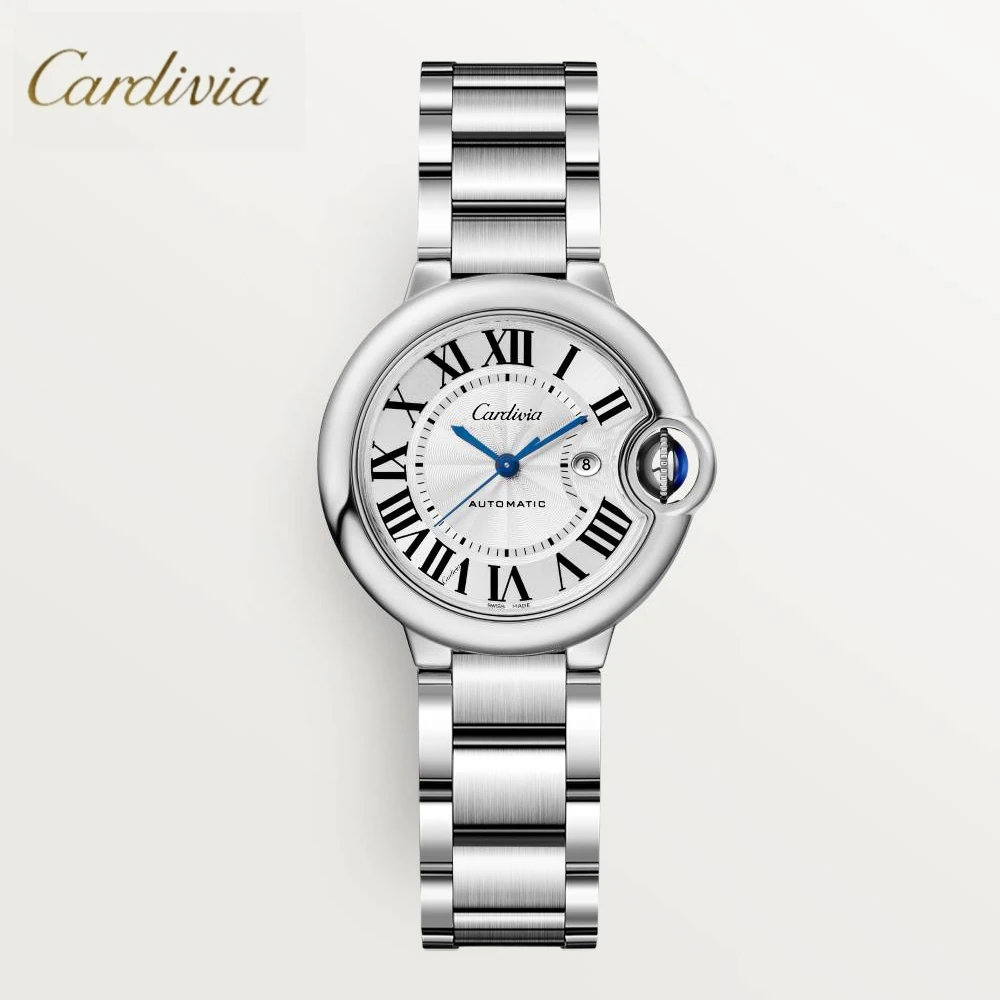 全新原装正品 /Cardivia/33mm/气球/全自动机械/女士腕表-Ry9