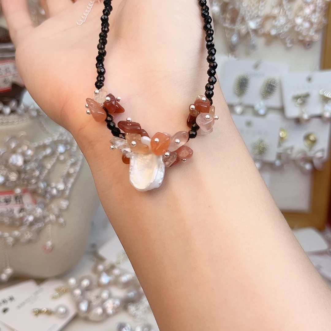 淡水珍珠未镶嵌颈饰