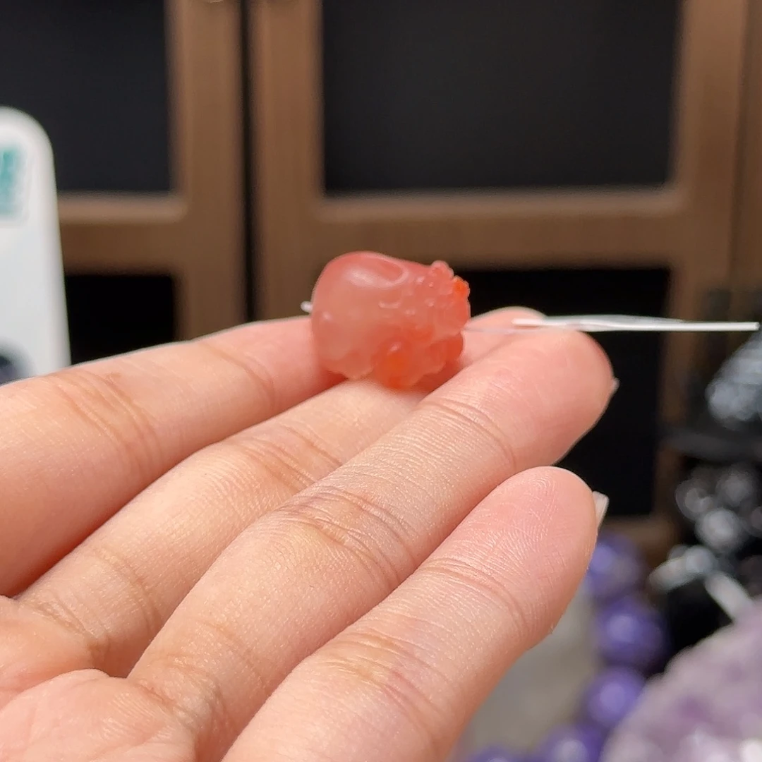 吊坠(不含链)未镶嵌南红玛瑙南红小兽