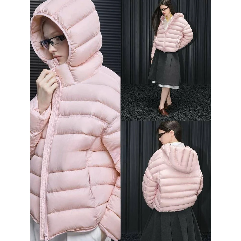 【新！90白鸭绒排骨羽绒服】新中式国风双面穿白鸭绒显瘦保暖连帽