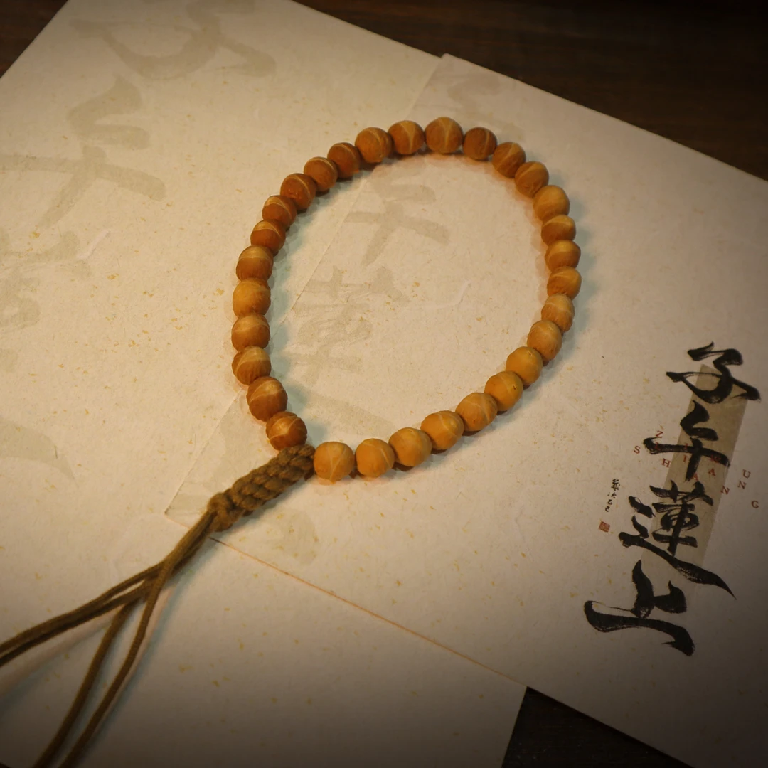 野生浅纹酸枣核 国产小凤眼 手串手持