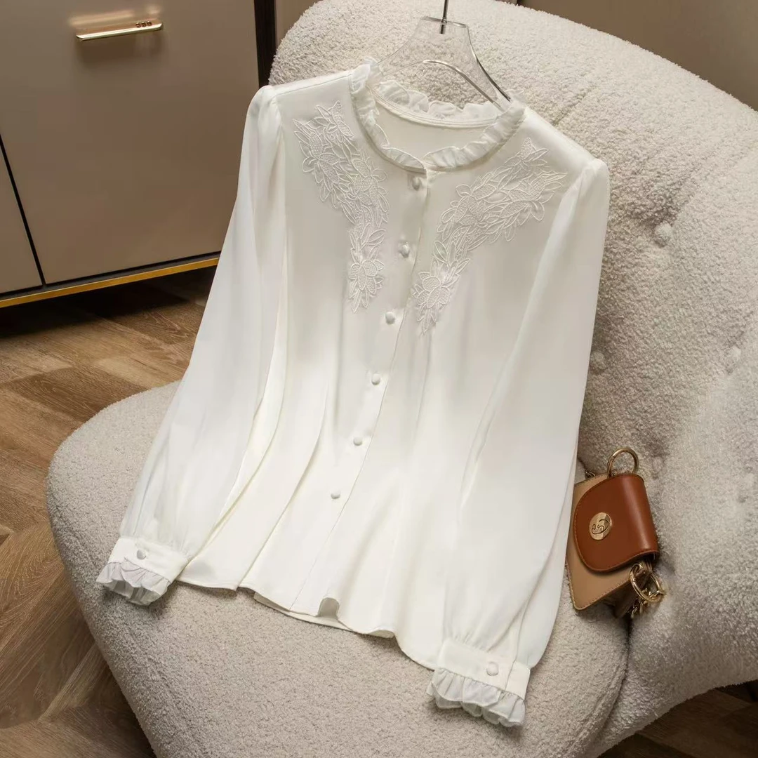 【梅姐专属】高级感显瘦桑蚕丝上衣CS017