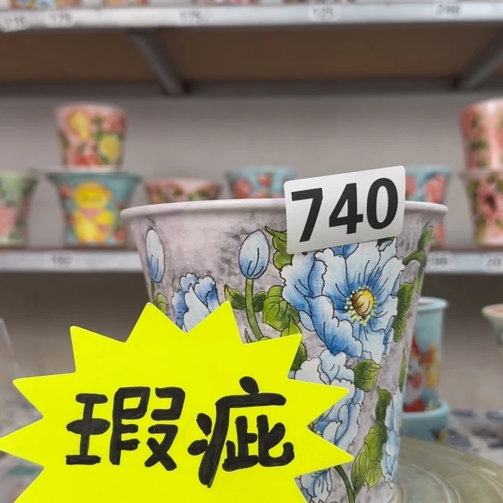 吖***妞景德镇手绘多肉花盆