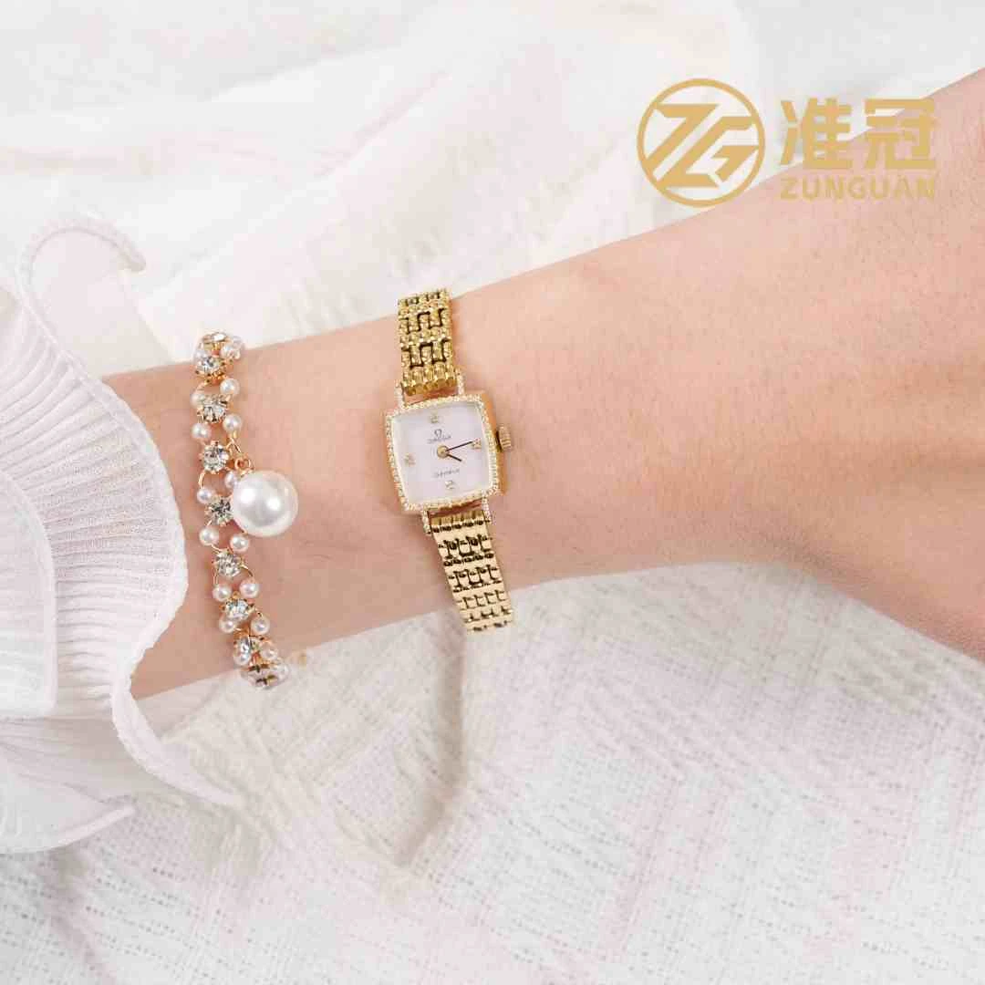 95新 Omega/欧米茄 15.7*16.2mm手动机械后钻JM4685日内瓦系列凯3