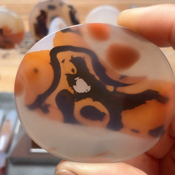 玛瑙/玉髓吊坠(不含链)未镶嵌