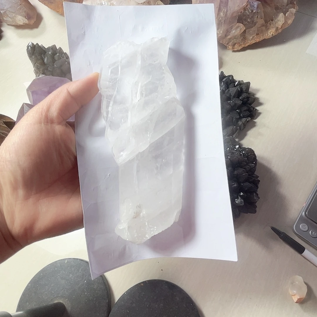天然水晶原石未镶嵌水晶饭****❄