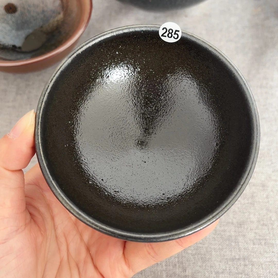 茶盏子衿手工柴烧盏285灰被