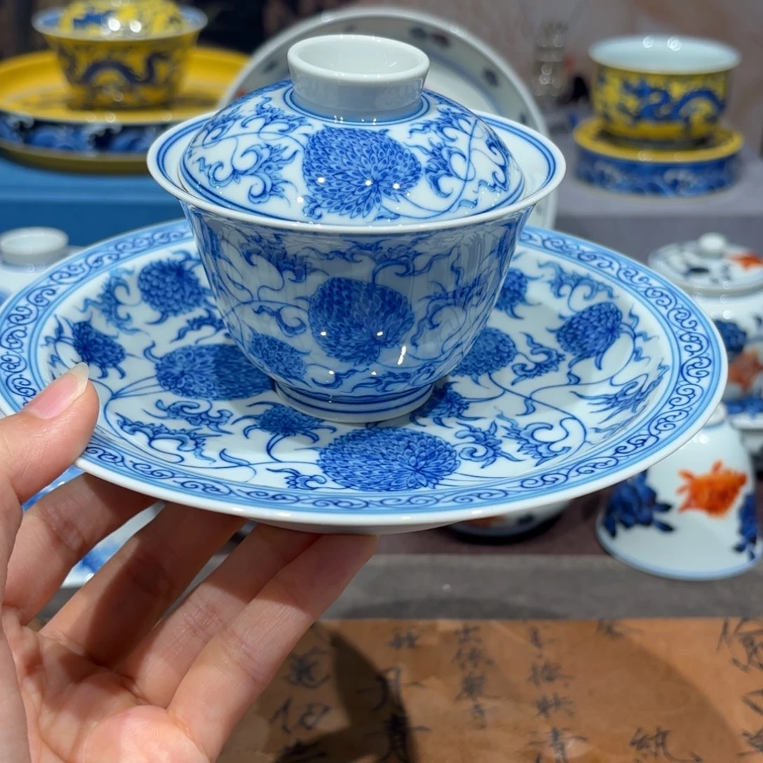 手工手绘陶瓷茶具
