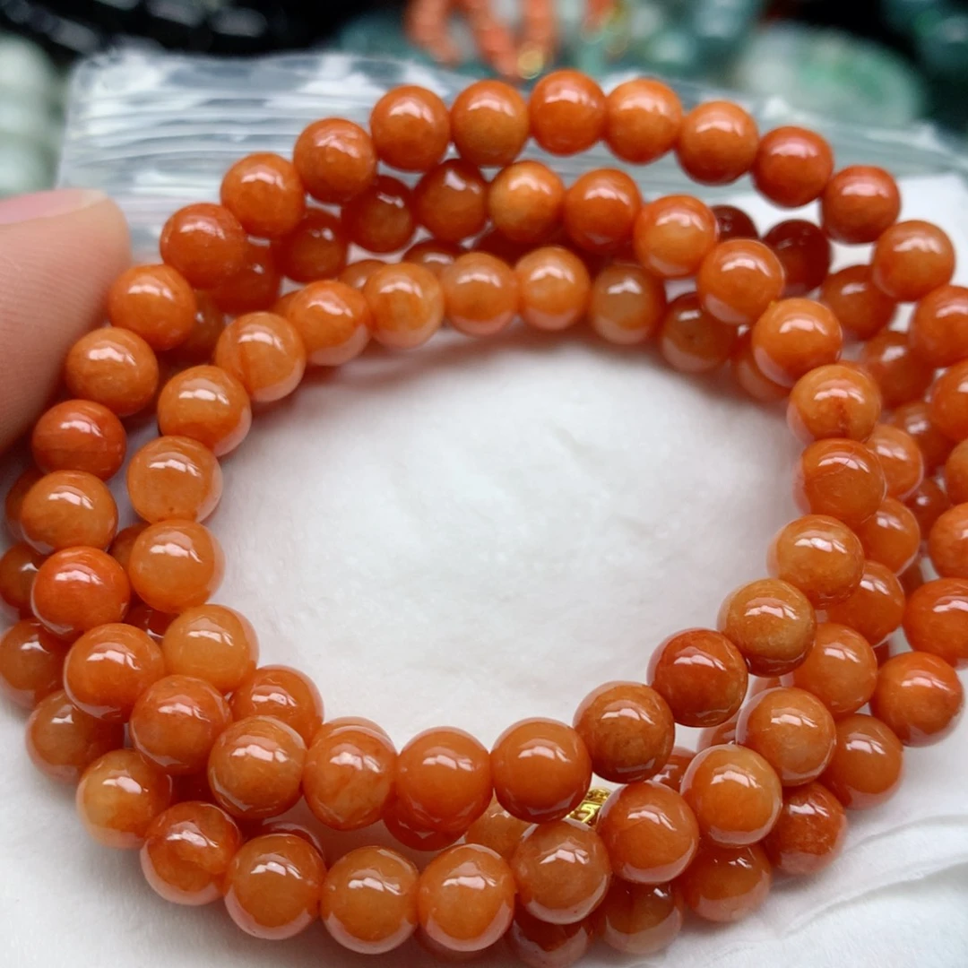 翡翠颈饰未镶嵌手串