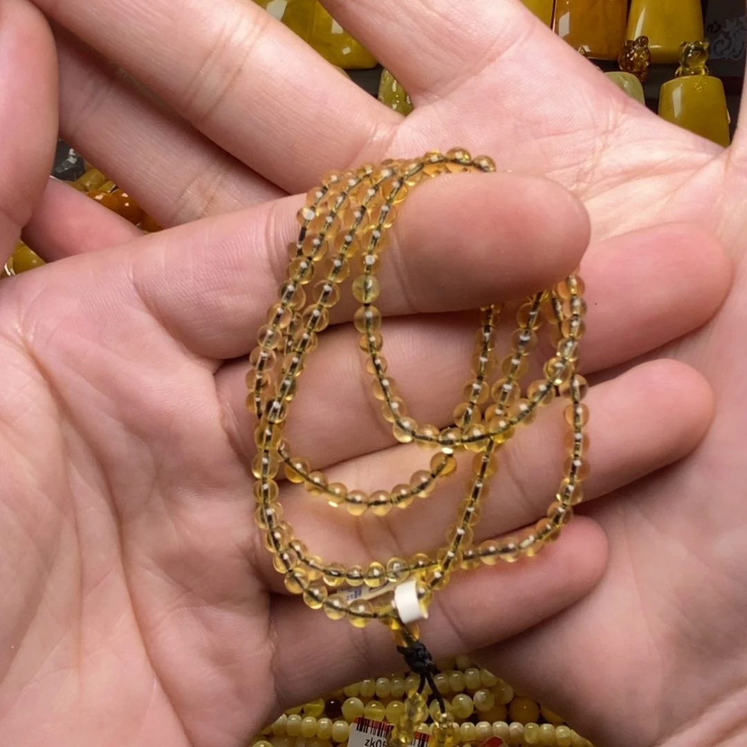 琥珀未镶嵌裸石蜜蜡