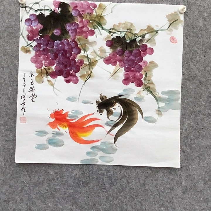 国画刘国华手绘作品111