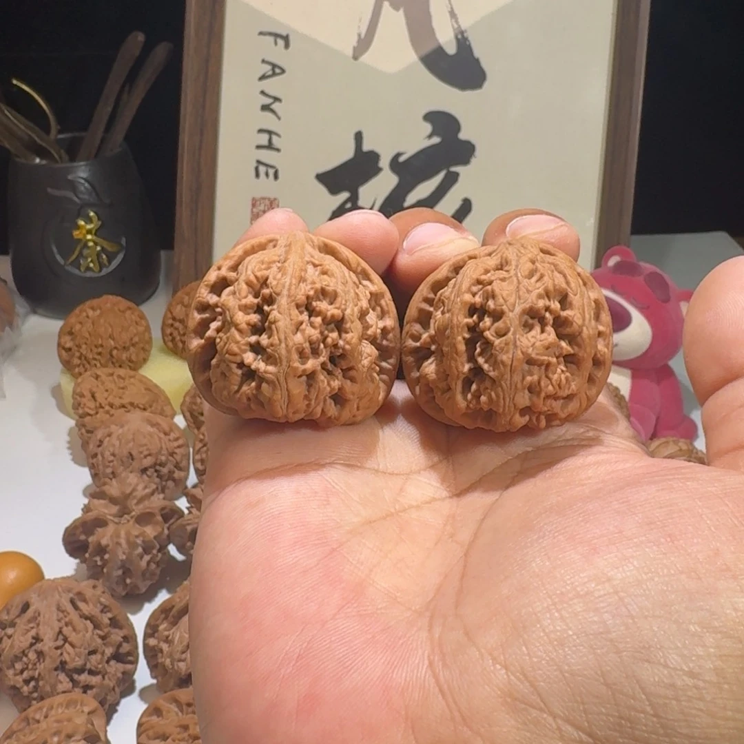 吊坠文玩核桃38尺寸平谷大粗筋