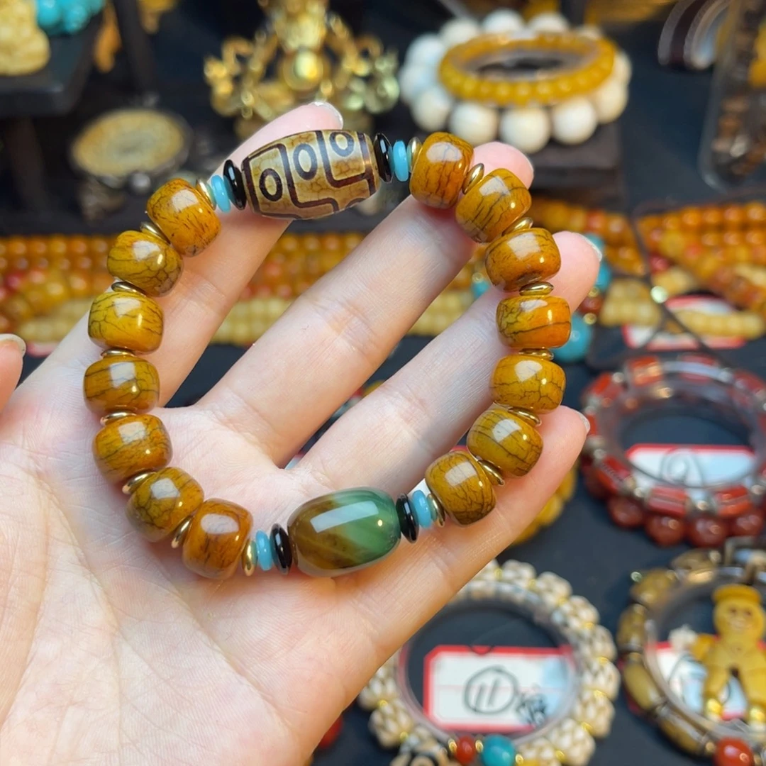 德***王玻璃颈饰羊驼出品