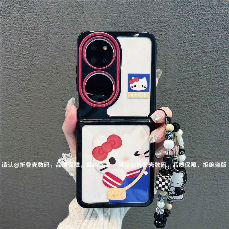 （华为系列)折叠奶油壳适用华为p50pocket/华为PocketS手机壳爆款