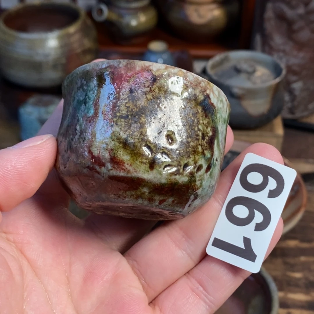 备前烧柴烧茶具南蛮烧