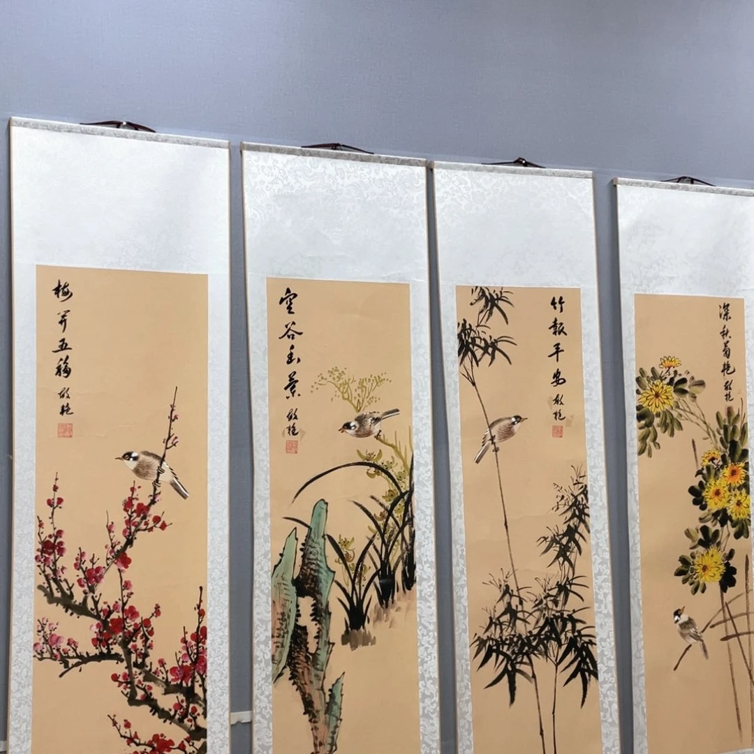 国画老师手笔手绘作品y