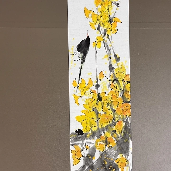 国画郭千龙  手绘原创