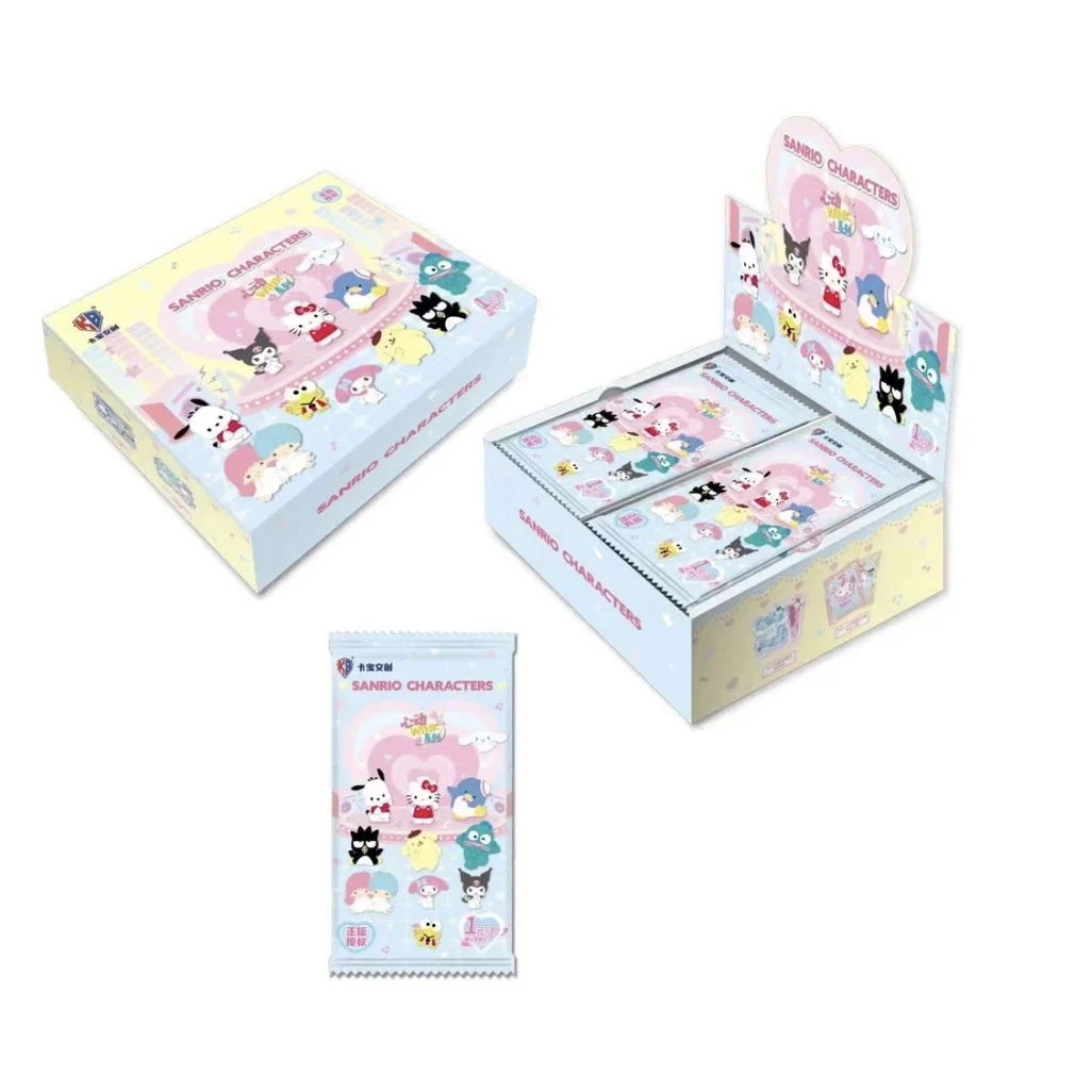 【数角色刺盒】卡宝三丽鸥五弹一米卡牌盲盒