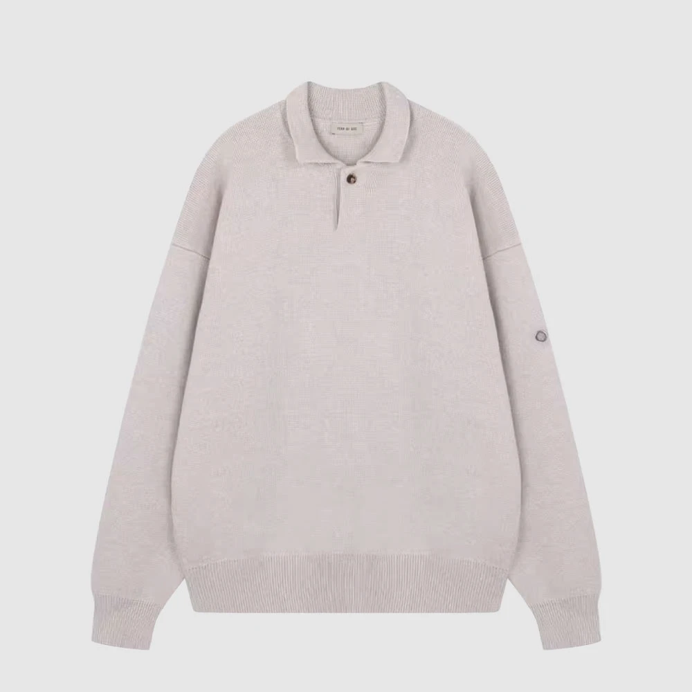 FEAR OF GOD羊毛翻领男长袖套头毛衫针织衫毛衣FGE20223MER075