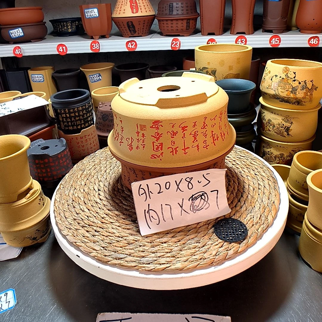 宜兴紫砂花盆盆紫砂