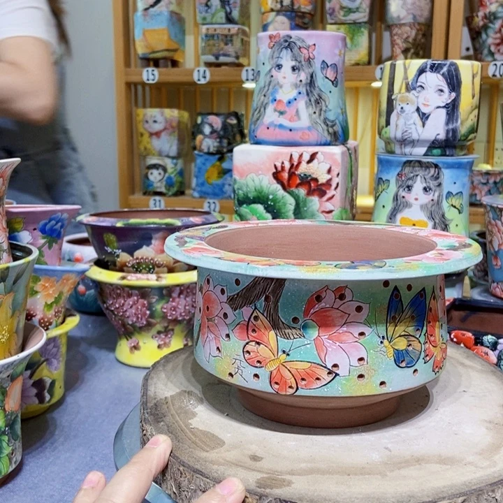 景德镇艺术手绘作品