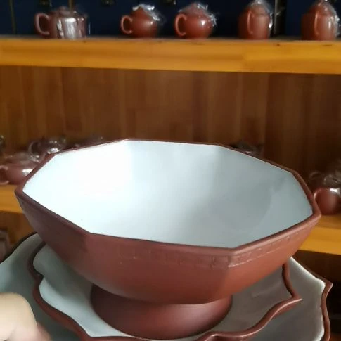 叁***叶茶杯紫砂紫砂壶承一组