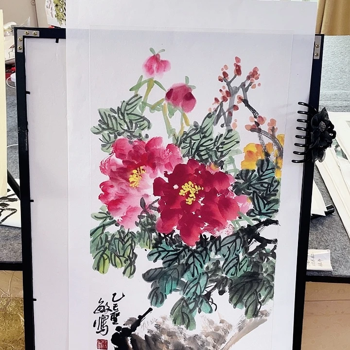 国画张圣敏先生纯手绘作品