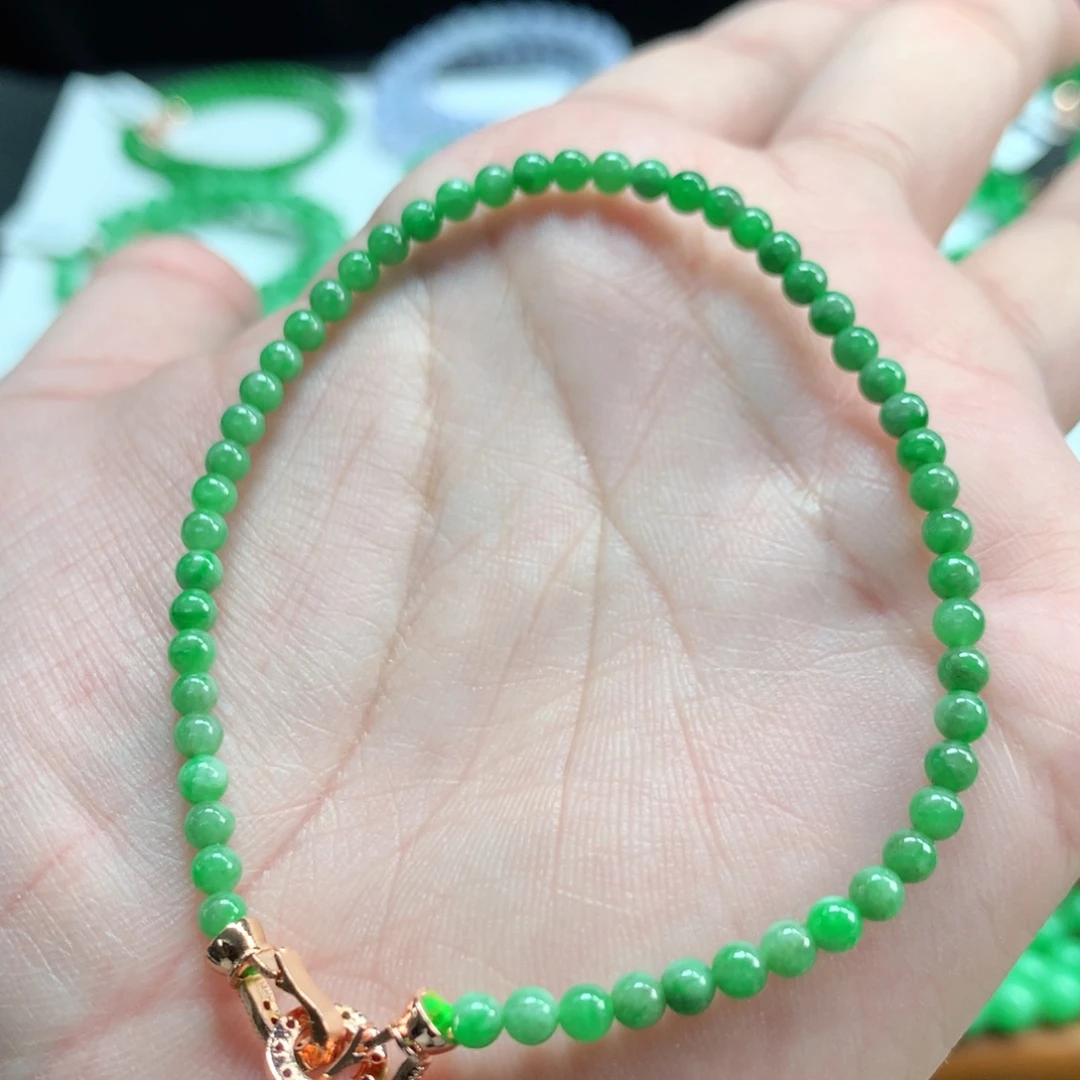翡翠未镶嵌手链翡翠