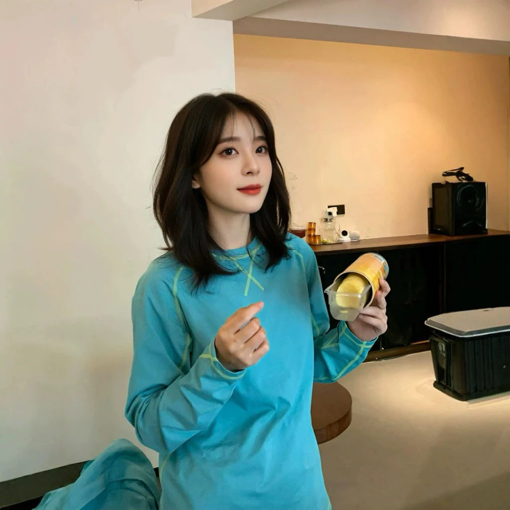 春秋女户外休闲设计撞色线情侣运动长袖打底男女宽松T恤