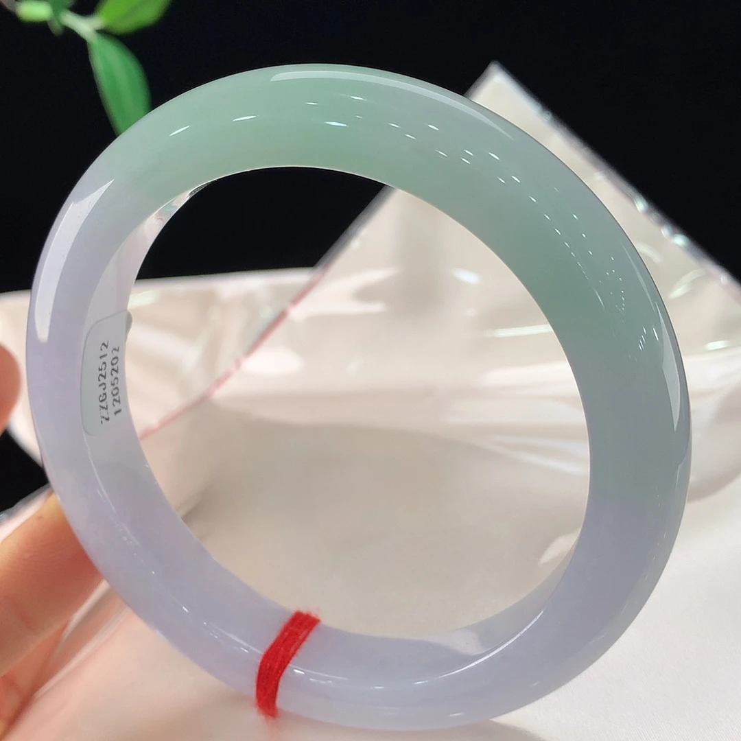 翡翠未镶嵌手镯62+圈口5202