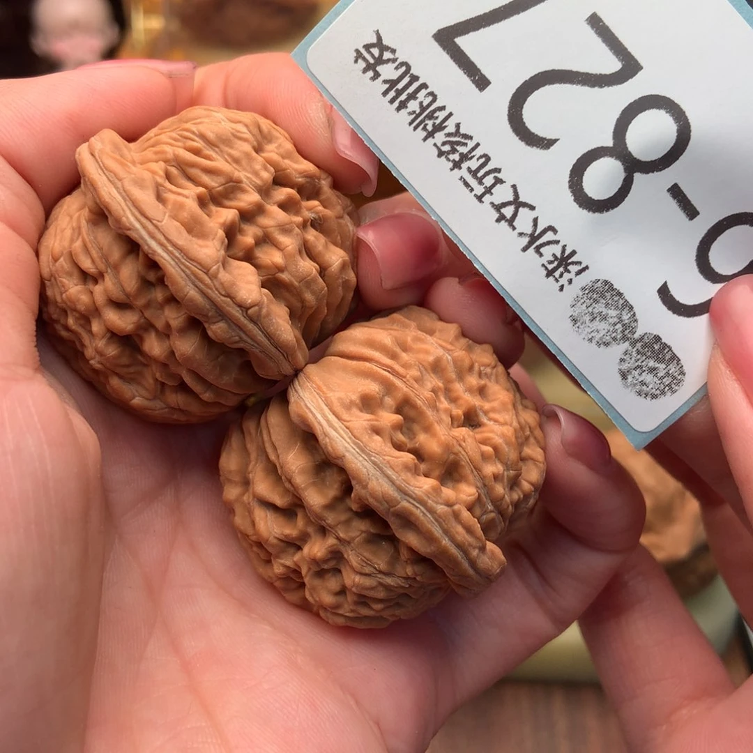 文玩核桃把件41四座楼