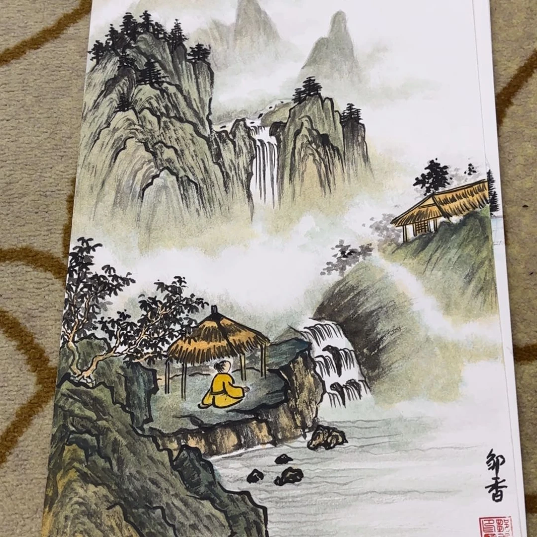 国画33-66卡纸作品艺