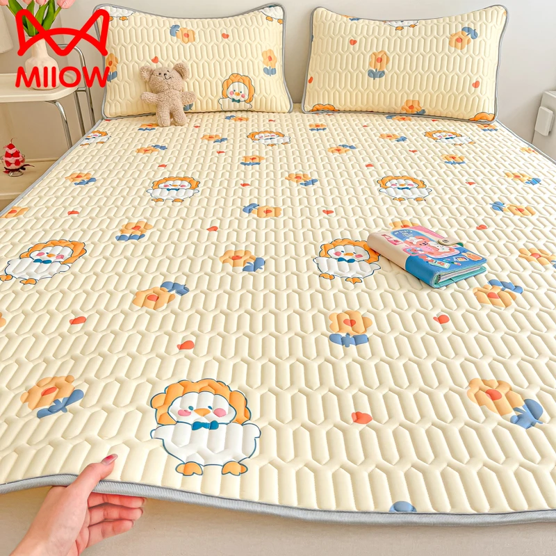 猫人冰丝乳胶凉席夏天专用空调软席子可水洗学生宿舍夏凉垫25新款