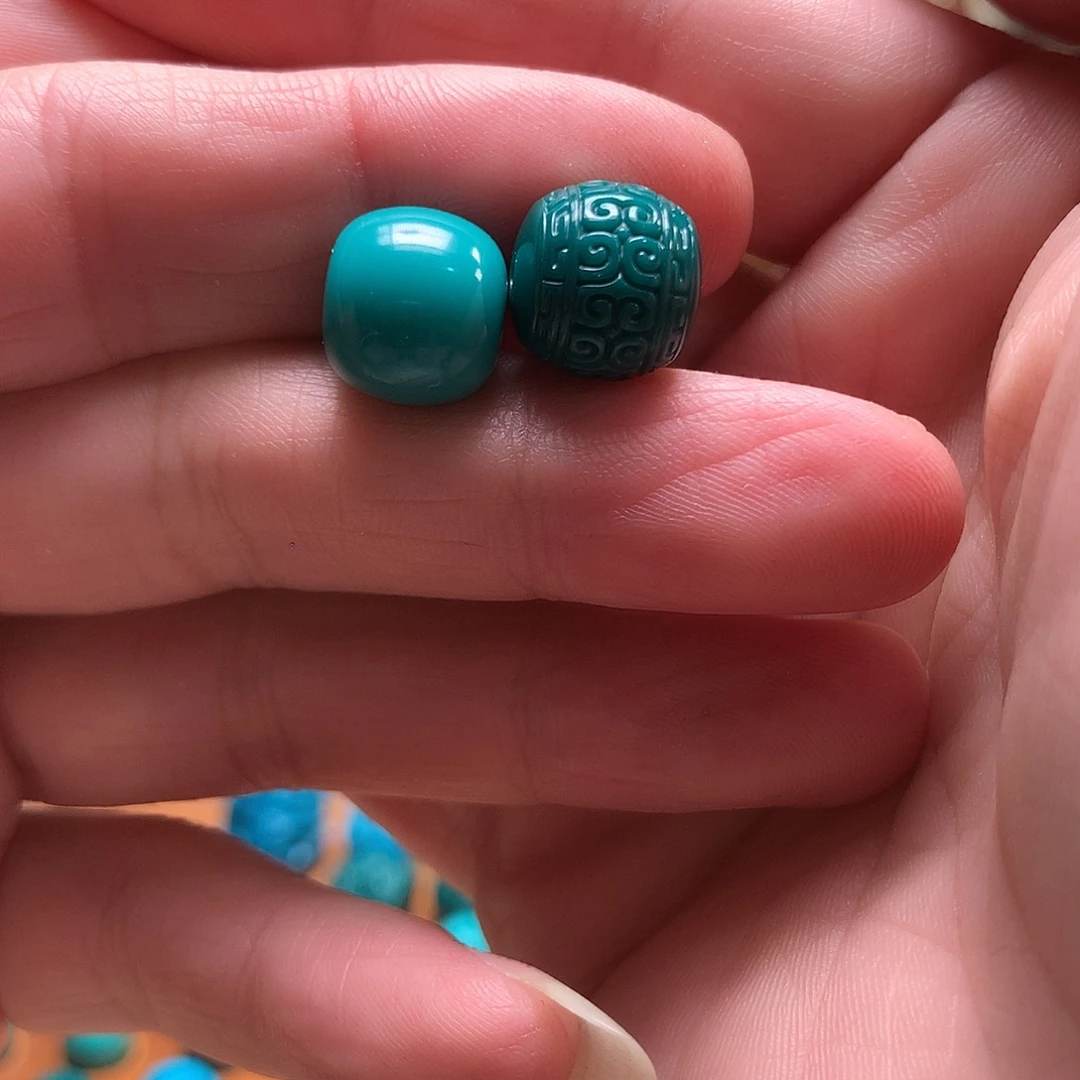 許***歡颈饰琉璃果冻色12地狱色12mm