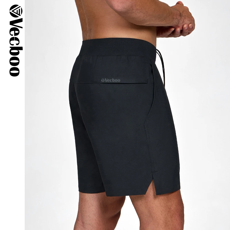 vecboo健身短裤男运动训练田径短裤跑步专用网球短裤速干男士短裤