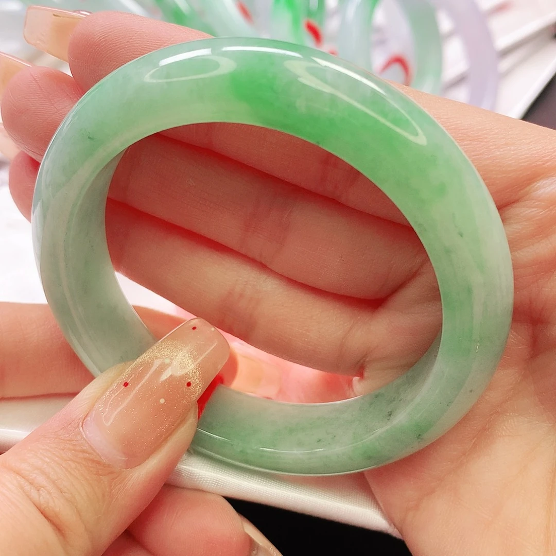 未镶嵌手镯翡翠缅甸天然A货翡翠