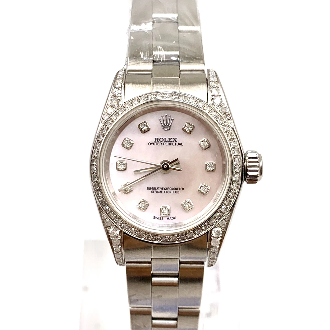 99新 Rolex/劳力士 蚝式恒动/自动机械/表径25mm/女表