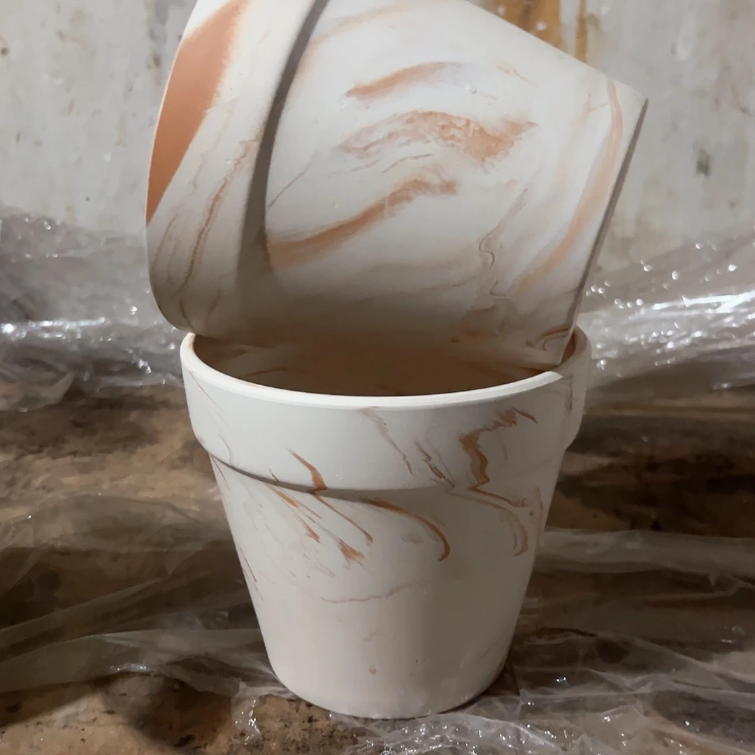 【闪购商品】红陶橘里橘气18口16高2个【微瑕】