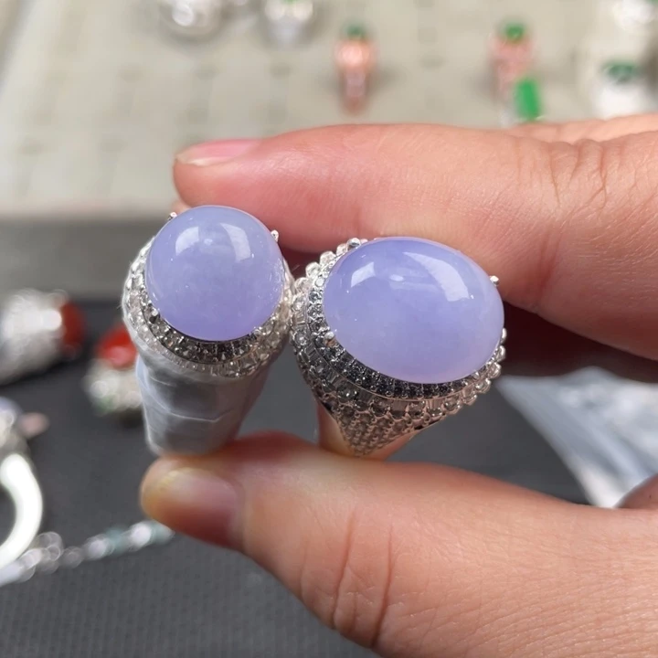 翡翠未镶嵌戒指缅甸天然翡翠