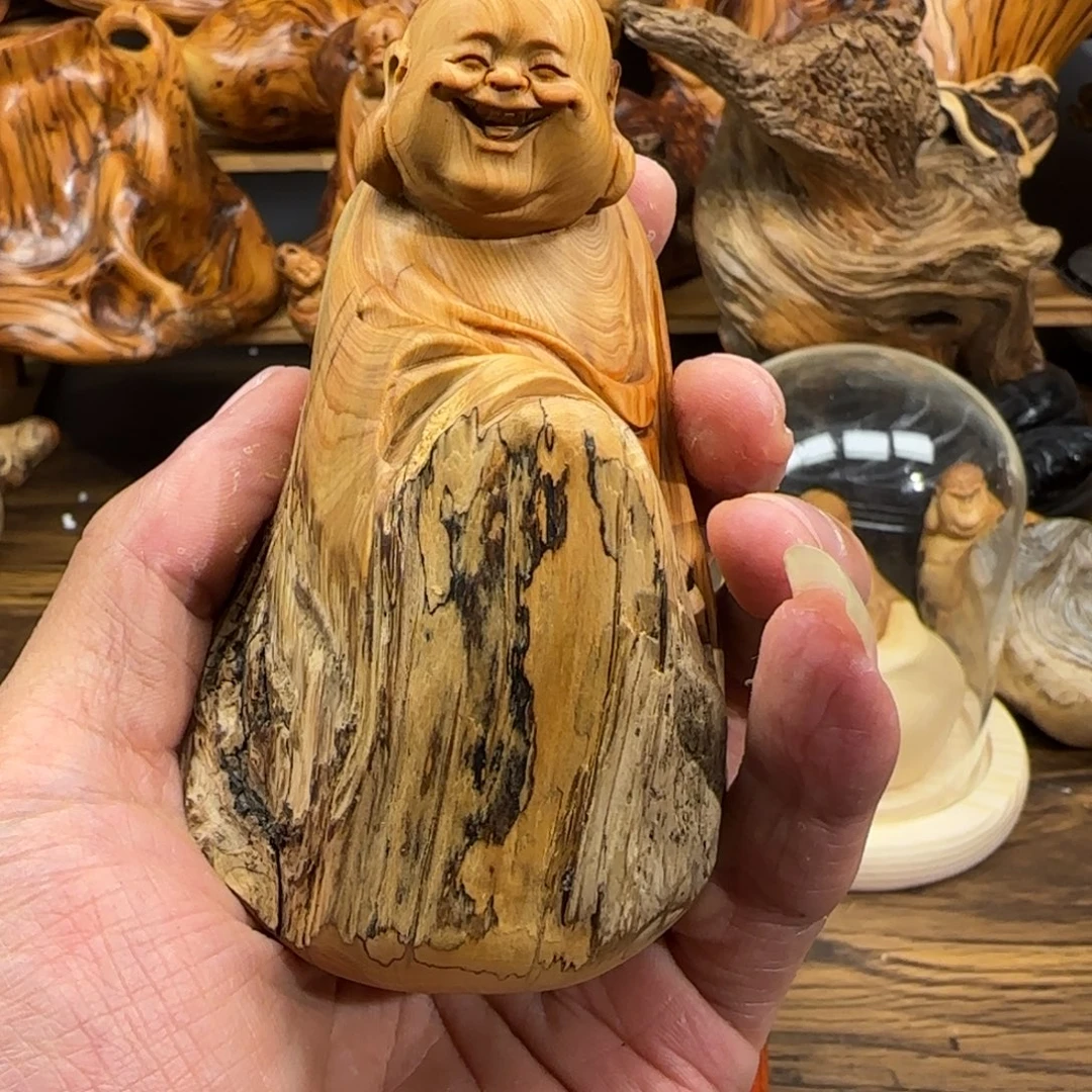 聪***明柏木太行崖柏手把8888888