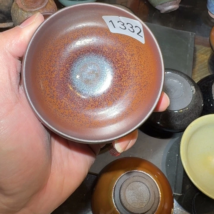 茶盏建窑建盏主人杯