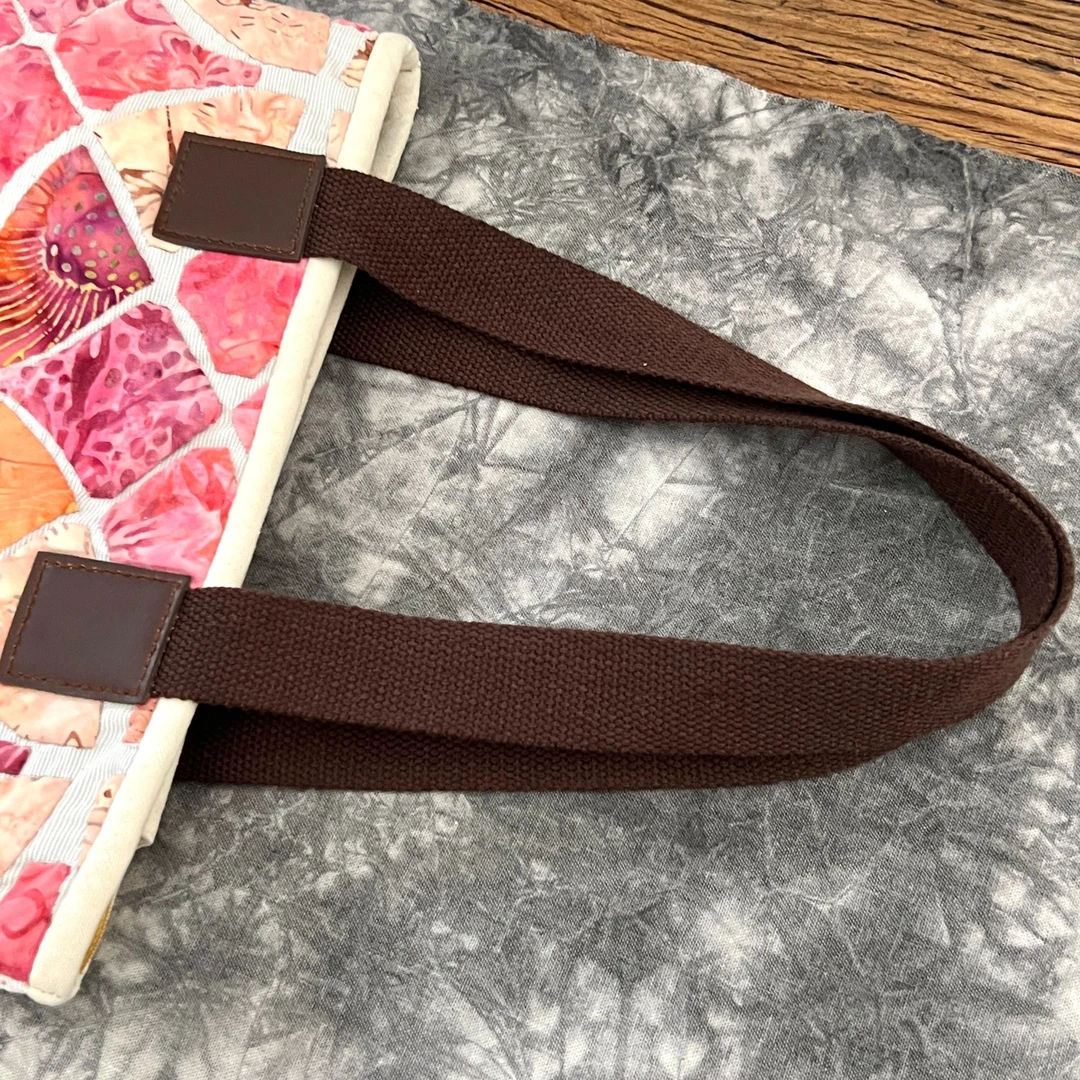 单肩包带2根织带（56cm长）+4块方皮一套手工diy包包辅料配件