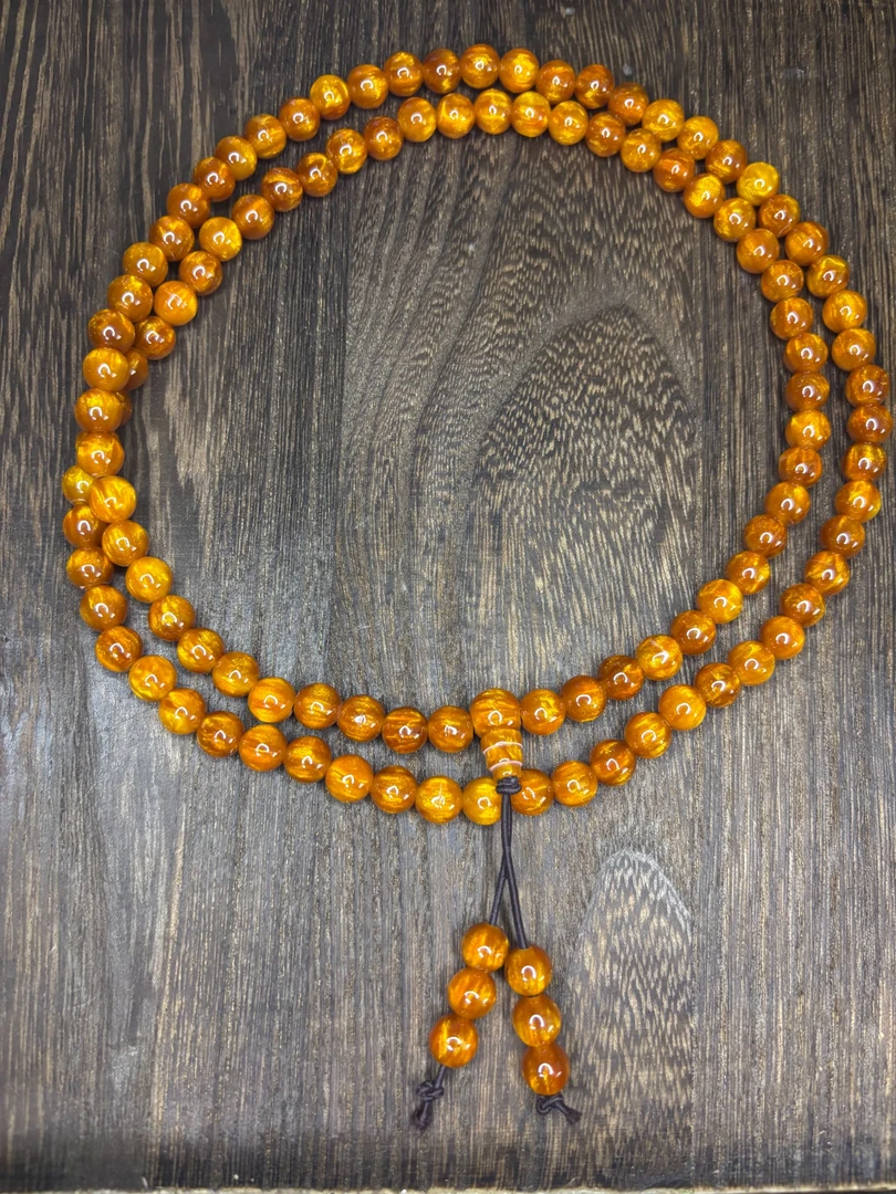 非金属木质手链 金丝海柳108精品手串 木质 无礼盒LQ014