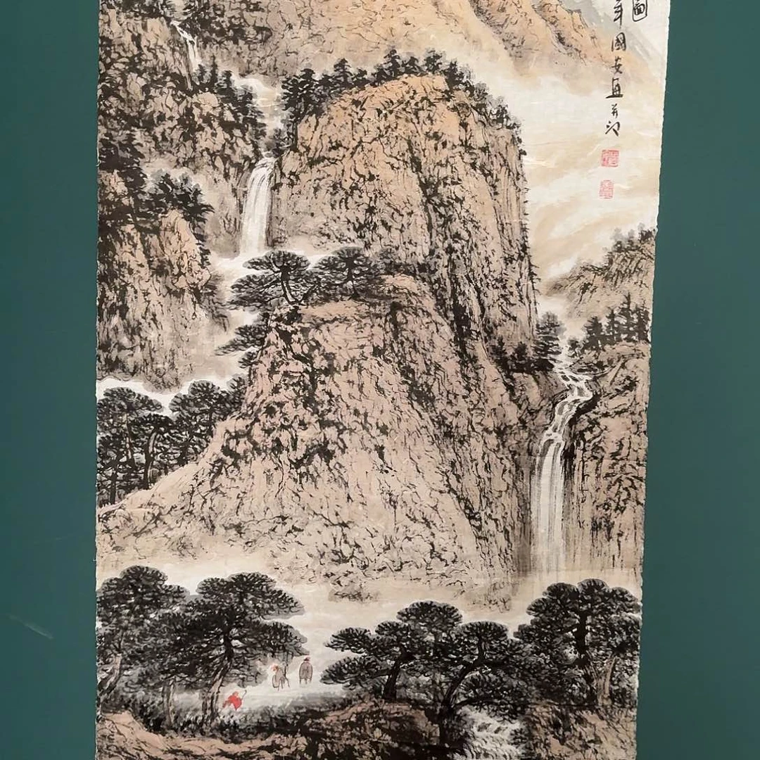 国画丁老师的作品