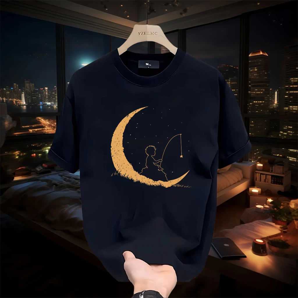 美式痞帅重磅纯棉短袖T恤青年男女款夏季ins潮牌街头时尚百搭上衣