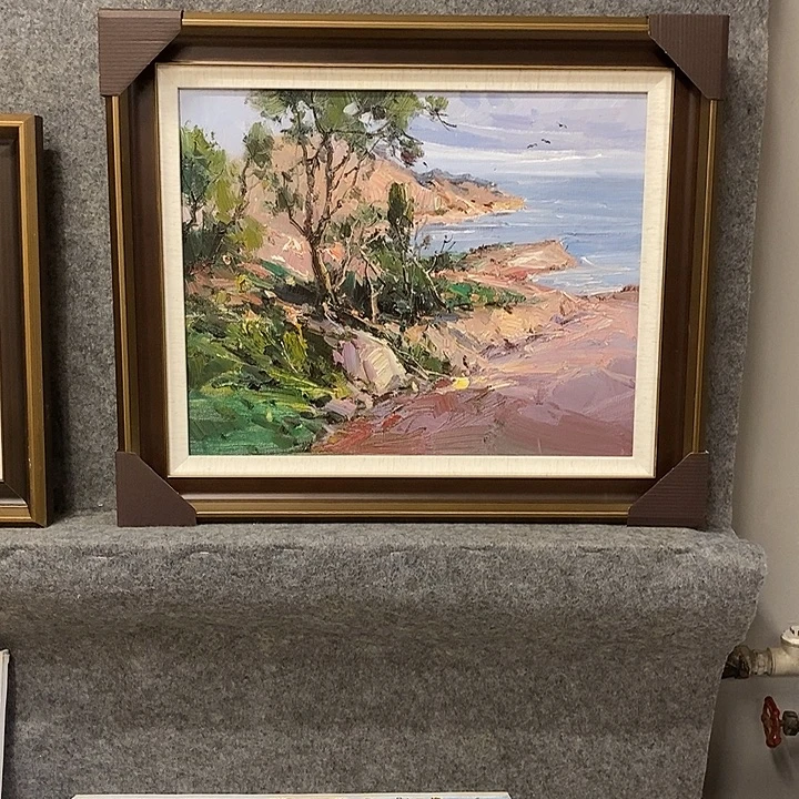 油画带外框画芯尺寸40x50cm