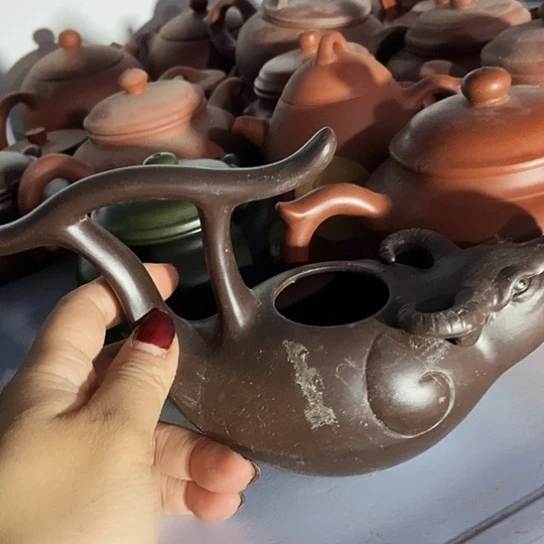 全手工制作宜兴紫砂壶