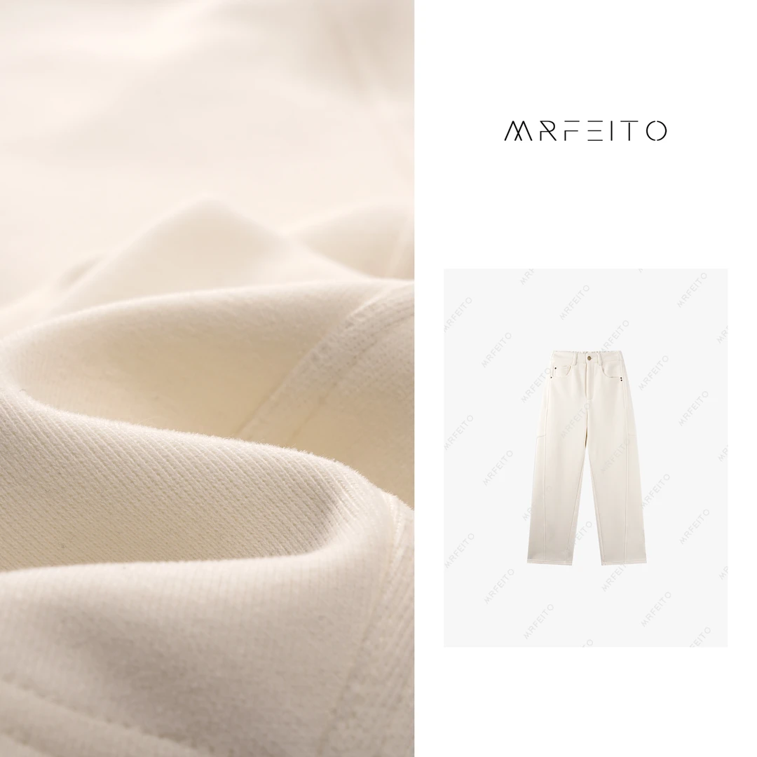 百搭显瘦纯色直筒休闲裤H9K01D30388