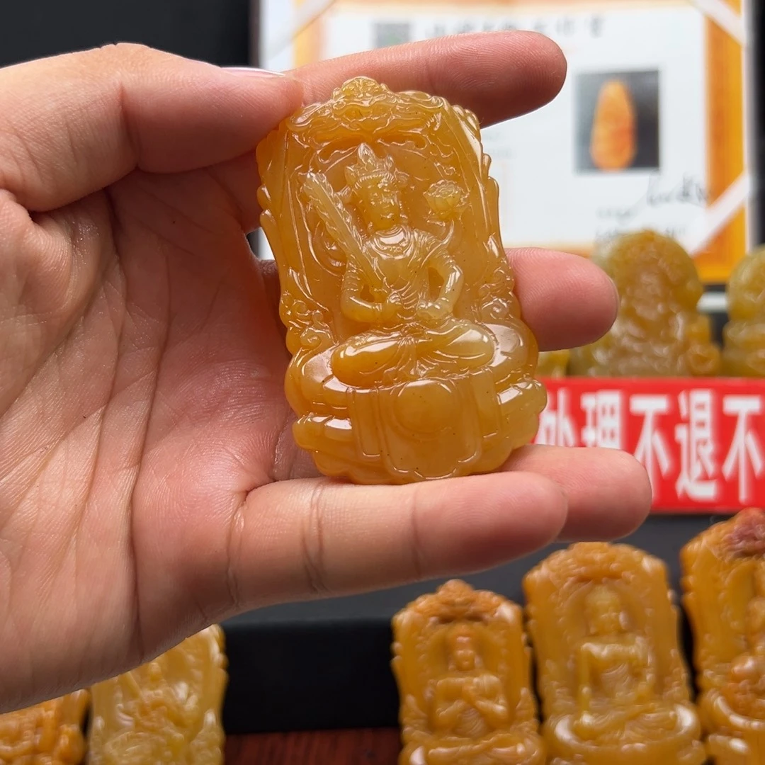 石英质玉（黄龙玉）未镶嵌多样性发货，发其一