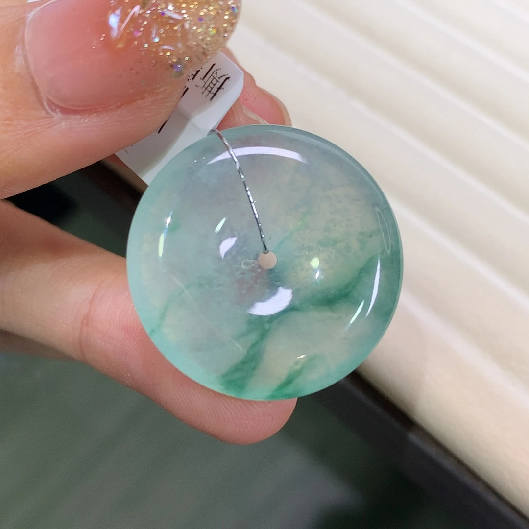 翡翠未镶嵌颈饰26-5